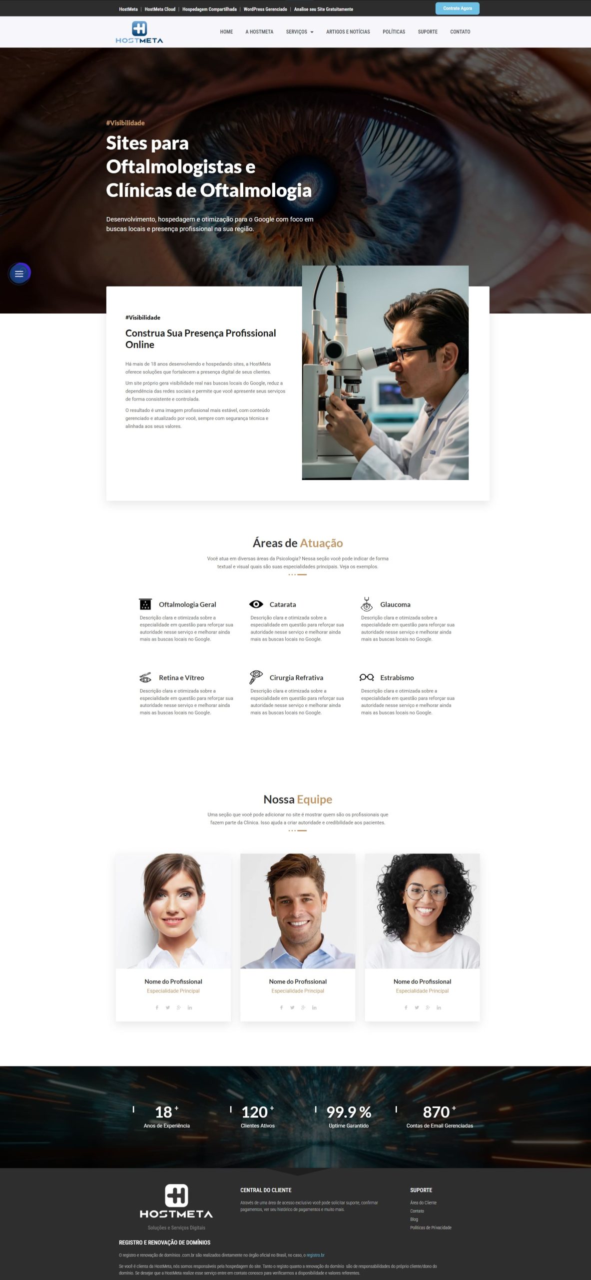 Sites para Clínicas | HostMeta - Desenvolvimento e Hospedagem de Sites print oftalmo scaled